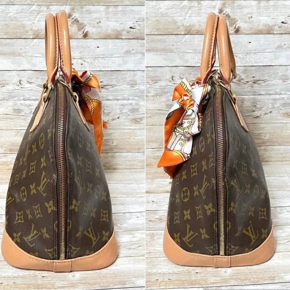 AUTHENTIC LOUIS VUITTON ALMA PM - Picture 3 of 10